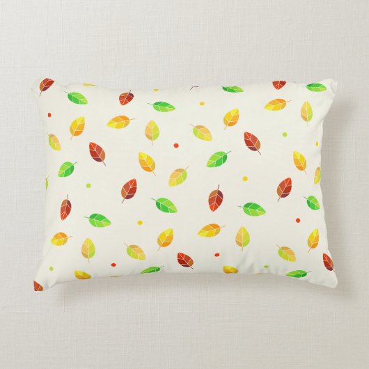 秋の紅葉 アクセントクッション (正面)