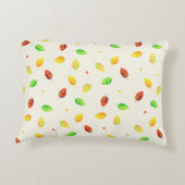 秋の紅葉 アクセントクッション (裏面)