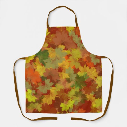秋の紅葉 エプロン (正面)