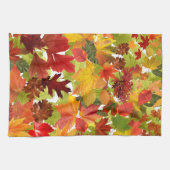 秋の紅葉 キッチンタオル (横)