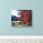 秋の紅葉 キャンバスプリント (インサイチュ (ウッドフロア))