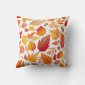 秋の紅葉 クッション (裏面)