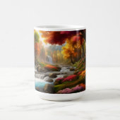 秋の紅葉 コーヒーマグカップ (中央)