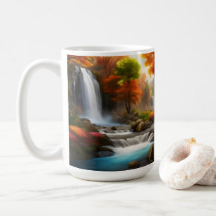 秋の紅葉 コーヒーマグカップ