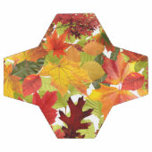 秋の紅葉 サッカーボール (フラット)