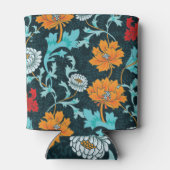 秋の紅葉:シームレスなヴィンテージ 缶クーラー (裏面)