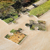 秋の紅葉 ジグソーパズル (側面)