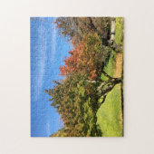 秋の紅葉 ジグソーパズル (縦)