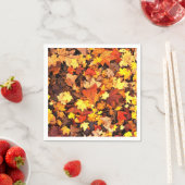 秋の紅葉 スタンダードカクテルナプキン (インサイチュ)
