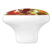 秋の紅葉 セラミックノブ (側面)