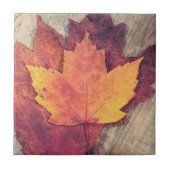 秋の紅葉 タイル (正面)