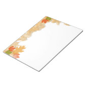 秋の紅葉 ノートパッド (アングル)