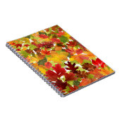 秋の紅葉 ノートブック (右側)