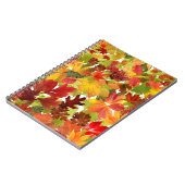 秋の紅葉 ノートブック (左側)