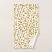 秋の紅葉 バスタオルセット (ハンドタオル)