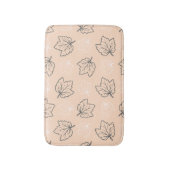 秋の紅葉 バスマット (正面縦)