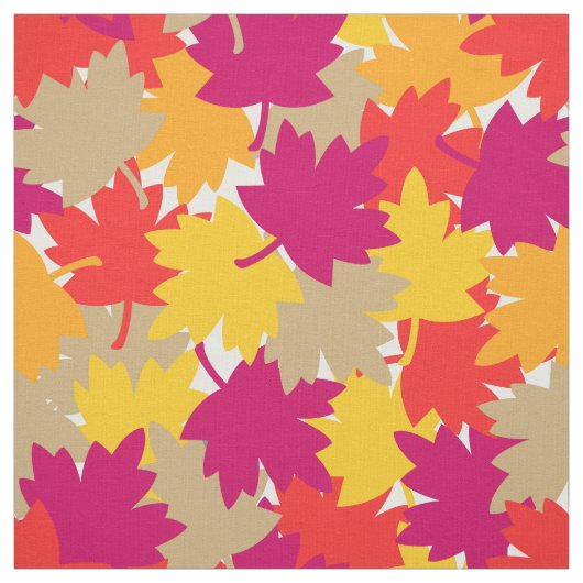 秋の紅葉 ファブリック (見本)
