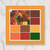 秋の紅葉 フェイバータグ (正面)