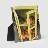 秋の紅葉 フォトプラーク (正面)