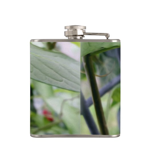 秋の紅葉 フラスク (裏面)