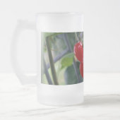 秋の紅葉 フロストグラスビールジョッキ (左)