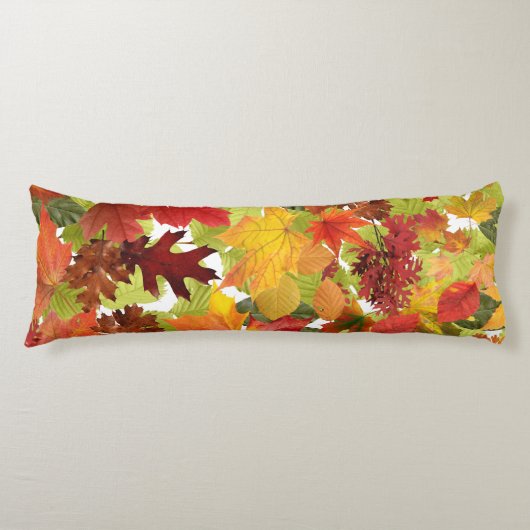 秋の紅葉 ボディピロー (正面)