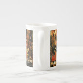 秋の紅葉 ボーンチャイナマグカップ (裏面)