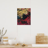 秋の紅葉 ポスター (キッチン)