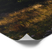 秋の紅葉 ポスター (角)