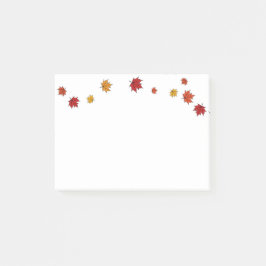 秋の紅葉 ポストイット