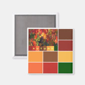 秋の紅葉 マグネット (正面/裏面)