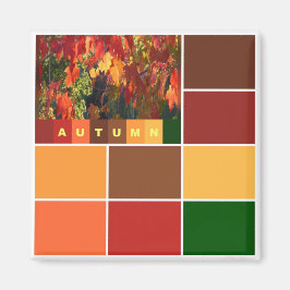 秋の紅葉 マグネット