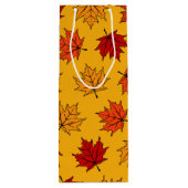 秋の紅葉 ワインギフトバッグ (裏面)