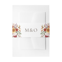 秋の紅葉 招待状ベリーバンド