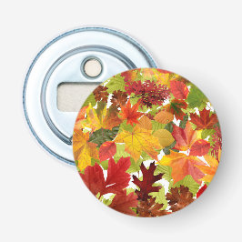 秋の紅葉 栓抜き