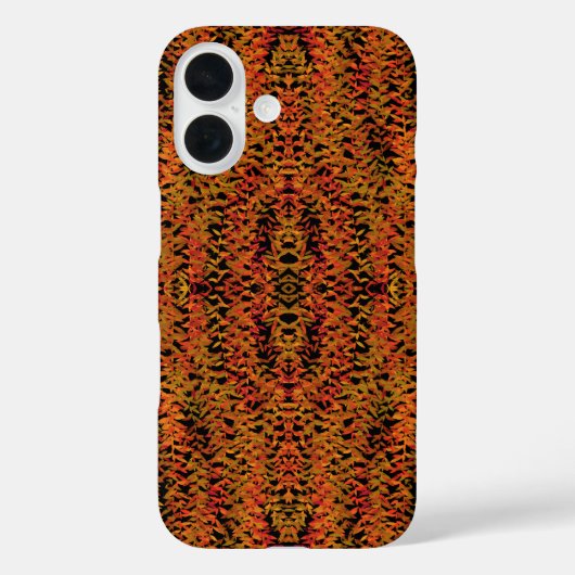 秋の紅葉+葉っぱ+アート Case-Mate iPhoneケース (裏面)