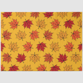秋の紅葉 薄葉紙
