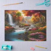 秋の紅葉 薄葉紙 (クラフト)