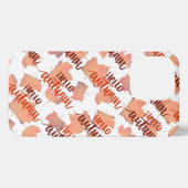 秋の紅葉iPhone 13 Proスリムフィットケース iPhoneケース (裏面横)