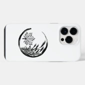 秋の紋章 iPhoneケース (裏面横)