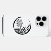 秋の紋章 iPhoneケース (裏面横)