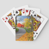 秋の納屋 トランプ (裏面)