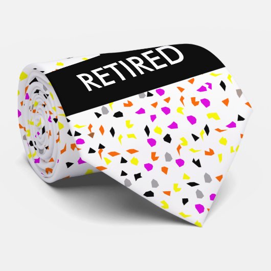 秋の紙吹雪 ネクタイ (ロール)