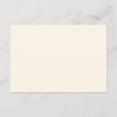 秋の素朴かぼちゃおむつラッフル エンクロージャーカード (裏面)