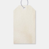 秋の素朴かぼちゃと花 ギフトタグ (裏面)