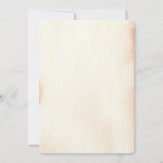 秋の素朴かぼちゃと花 セーブザデート (裏面)