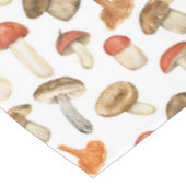 秋の素朴な田舎のキノコ テーブルクロス (アングル)