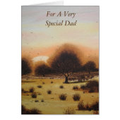 秋の素朴な田舎の森林の風景のためのパパ (正面)