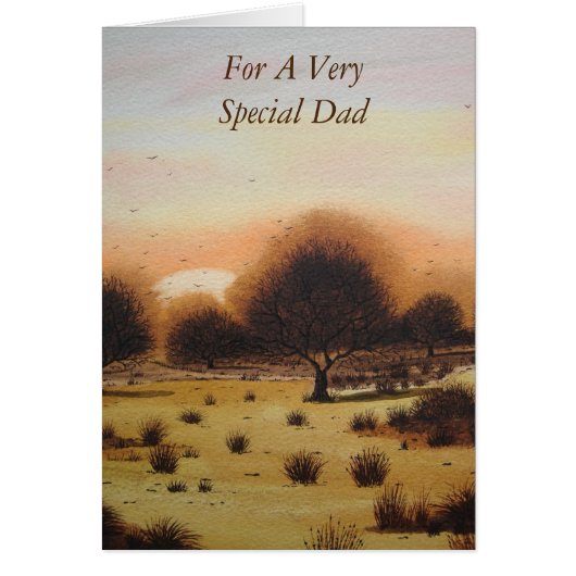 秋の素朴な田舎の森林の風景のためのパパ (正面)