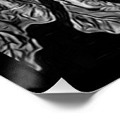 秋の素朴もみじの葉 ポスター (コーナー)